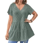 YRIIOMO Tanktop Frhling-Sommer-Damenmode Türkis/Grün