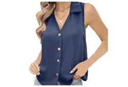 YRIIOMO Tanktop V-Ausschnitt Damenbekleidung 