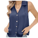 YRIIOMO Tanktop V-Ausschnitt Damenbekleidung 