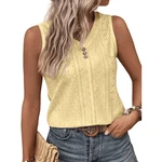 YRIIOMO Tanktop Rundhalsausschnitt  