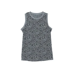 Tanktop Damen Basic Oberteil fr den Sommer, rmellos, Rundhals, bedruckt, Weste fr Frauen.