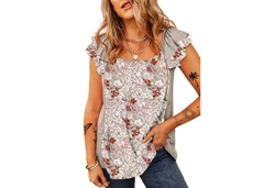 YRIIOMO Tanktop Damen mit quadratischem Ausschnitt 