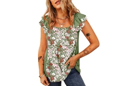 YRIIOMO Tanktop Damen mit quadratischem Ausschnitt 