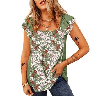 YRIIOMO Tanktop Damen mit quadratischem Ausschnitt