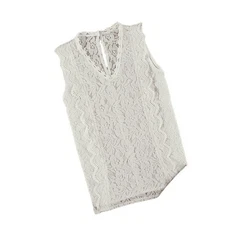 YRIIOMO Tanktop Sommer-Basic Weste für Damen Grau/Hellgrau/Braun/Beige