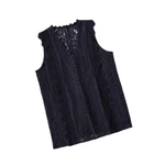 YRIIOMO Tanktop Sommer-Basic Weste für Damen Dunkelblau/Blau