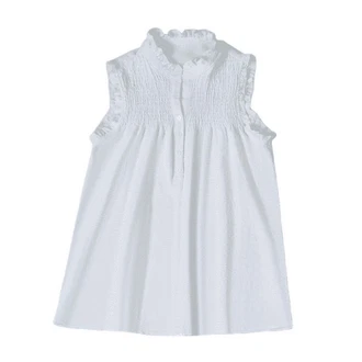 YRIIOMO Tanktop Einfarbige Damenweste Weiß/Grau/Braun/Blau/Creme