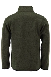 Tom Collins Outdoorjacke Strickfleecejacke Herren TAZIANO braun/schilfgrün