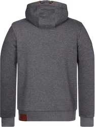 naketano Sweatjacke Schwarzkopf schwarz/graphit