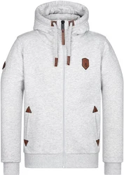 naketano Sweatjacke Schwarzkopf Schwarz