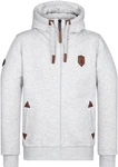 naketano Sweatjacke Schwarzkopf Schwarz
