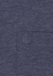 naketano T-Shirt Dunkelblau/Blau/Grau