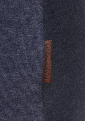 naketano T-Shirt Dunkelblau/Blau/Grau
