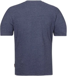 naketano T-Shirt Dunkelblau/Blau/Grau