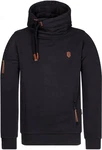 naketano Sweatshirt Kapuzenpullover Pimp schwarz