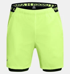 Laufshorts UA VANISH WOVEN 2IN1 STS MORPH GREEN