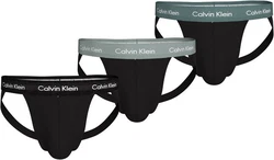 Calvin Klein Underwear String JOCK STRAP 3PK Türkis/Dunkelgrün/Rot/Schwarz/Hellgrün/Braun