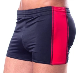 Badehose Herren Badehose mit Kordelzug Gummibund