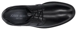 Josef Seibel Earl 01 Schnürschuh Business Schuh Schwarz/Braun/Hellblau