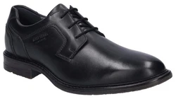 Josef Seibel Earl 01 Schnürschuh Business Schuh Schwarz/Braun/Hellblau