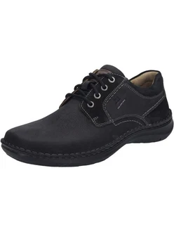 Josef Seibel New Anvers 06 Schnürschuh Schwarz/Dunkelblau/Hellblau/Blau