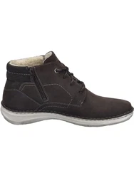 Josef Seibel Schnürstiefelette Dunkelbraun/Braun/Grau