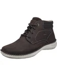 Josef Seibel Schnürstiefelette Dunkelbraun/Braun/Grau