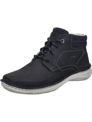 Josef Seibel Schnürstiefelette Dunkelblau/Schwarz/Hellblau