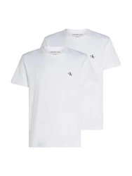 Calvin Klein Jeans T-Shirt 2 PACK MONOLOGO Logodruck 