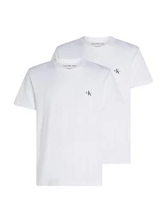 Calvin Klein Jeans T-Shirt 2 PACK MONOLOGO Logodruck 
