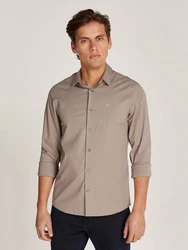 Calvin Klein Hemd Khaki/Beige/Grau/Braun