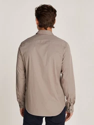 Calvin Klein Hemd Khaki/Beige/Grau/Braun