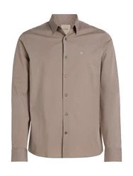 Calvin Klein Hemd Khaki/Beige/Grau/Braun