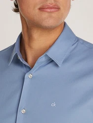 Calvin Klein Hemd Hellblau/Blau/Dunkelblau