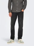 ONLY & SONS Regular-fit Jeans ONSWEFT Dunkelgrau/Grau/Khaki/Hellgrau