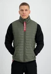 Alpha Industries Blouson Vests Puffer Vest Ultra LW Dunkelgrün/Grün