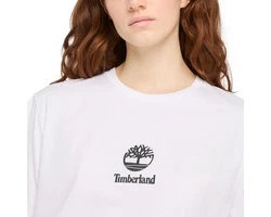 Timberland T-Shirt Weiß/Creme/Braun/Fliederfarben/Hellblau