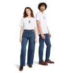 Timberland T-Shirt Weiß/Creme/Braun/Fliederfarben/Hellblau
