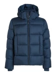 Calvin Klein Outdoorjacke HOODED QUILT PUFFER MW Dunkelblau/Blau/Hellblau