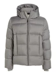 Calvin Klein Outdoorjacke HOODED QUILT PUFFER MW Grau/Hellgrau/Beige