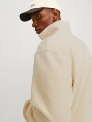 Jack & Jones JORVesterbro Strickpullover Kapuzensweatshirt beige