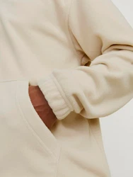 Jack & Jones JORVesterbro Strickpullover Kapuzensweatshirt beige