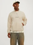 Jack & Jones JORVesterbro Strickpullover Kapuzensweatshirt beige Jack & Jones JORVesterbro Strickpullover Kapuzensweatshirt beige
