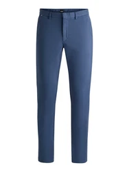 BOSS Stoffhose Kaito Blau/Dunkelblau/Hellblau/Grau
