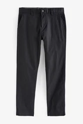 Next Chinohose Slim Fit Stretch mit Print Schwarz/Dunkelgrau/Dunkelblau