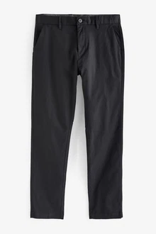 Next Chinohose Slim Fit Stretch mit Print Schwarz/Dunkelgrau/Dunkelblau