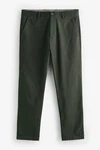 Next Chinohose Slim Fit Stretch mit Print Dunkelgrün/Grün/Khaki