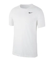 NIKE Sportshirt Weiß/Grau