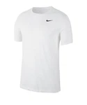 NIKE Sportshirt Weiß/Grau