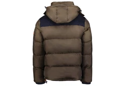 Geographical Norway Winterjacke Celian Braun/Dunkelgrün/Khaki